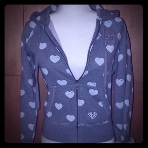 Victoria's Secret rhinestone embellished hoodie